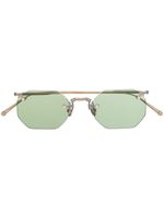 Matsuda lunettes de soleil teintées à monture carrée - Vert