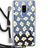 Spiegeleitjes: Samsung Galaxy S9 Plus Transparant Hoesje met koord