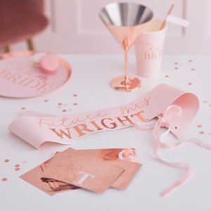 Ginger Ray HN-833 Blush Hen Future Mrs Sjerp