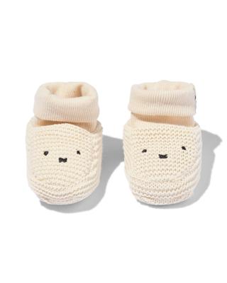 HEMA Nijntje newborn slofjes wit (wit)