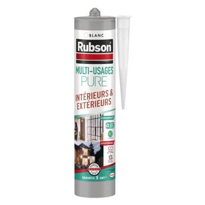 Plamuur - RUBSON - PURE - Multifunctioneel - Wit - 280ml