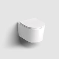ORVIA ORVIA hangend toilet + zitting mat wit