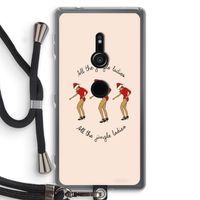 Jingle Ladies: Sony Xperia XZ2 Transparant Hoesje met koord