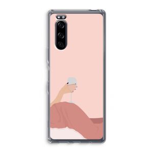 Wine: Sony Xperia 5 Transparant Hoesje