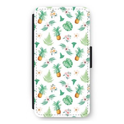 Ananas bladeren: iPhone 12 Pro Max Flip Hoesje