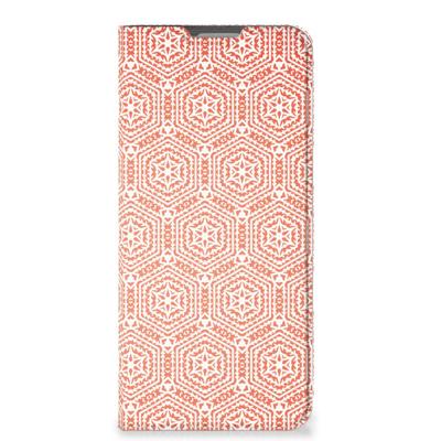 OPPO Reno8 Lite | Hoesje met Magneet | Pattern Orange OPPO Reno8 Lite | Hoesje met Magneet | Pattern Orange