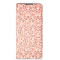 OPPO Reno8 Lite | Hoesje met Magneet | Pattern Orange