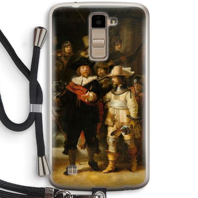 De Nachtwacht: LG K10 (2016) Transparant Hoesje met koord
