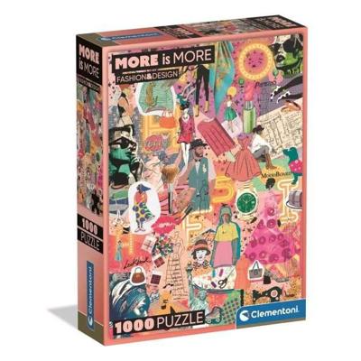 CLEMENTONI - Compact 1000 stukjes - Meer is meer - Mode & Design