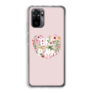 GRL PWR Flower: Xiaomi Redmi Note 10 Pro Transparant Hoesje