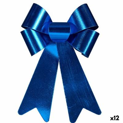 Lasso Kerstversiering Blauw PVC 24 x 36 x 5 cm (12 Stuks)