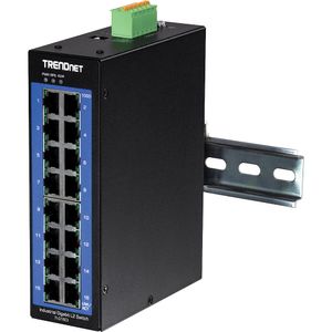 Trendnet TI-G160i Managed L2 Gigabit Ethernet (10/100/1000) Zwart