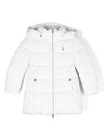 Herno Kids padded hooded jacket - Blanc