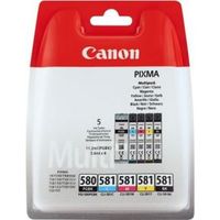Canon 2024C006 inktcartridge Origineel Zwart, Cyaan, Magenta, Geel Multipack 5 stuk(s)