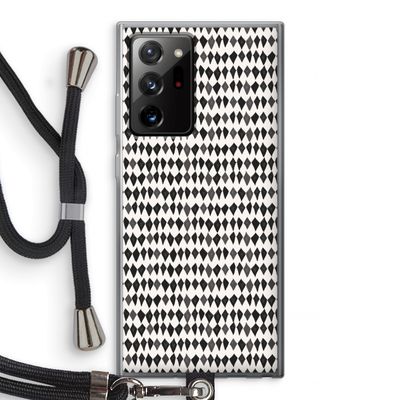 Crazy shapes: Samsung Galaxy Note 20 Ultra / Note 20 Ultra 5G Transparant Hoesje met koord