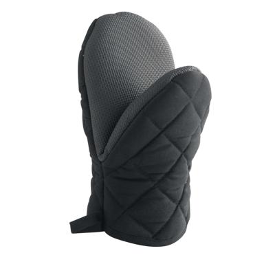 Wicotex Ovenhandschoen met neoprene grip zwart