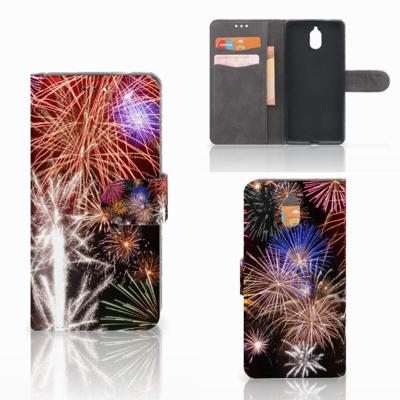 Nokia 3.1 (2018) | Wallet Case | met Pasjes | Vuurwerk