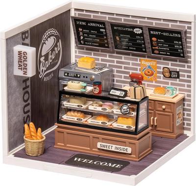 Robotime Super Store Golden Wheat Bakery Modelbouw Knutselen