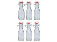 Beugelfles pak a 6 stuks 150ml Ø5x17,5cm Beugelfles pak a 6 stuks 150ml Ø5x17,5cm