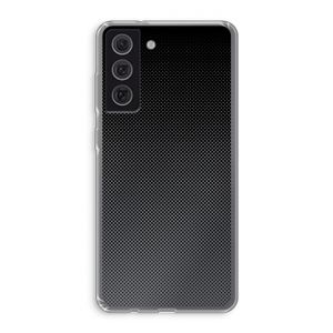 Musketon Halftone: Samsung Galaxy S21 FE Transparant Hoesje