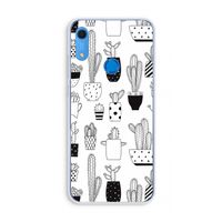 Cactusmotief: Huawei Y6s Transparant Hoesje