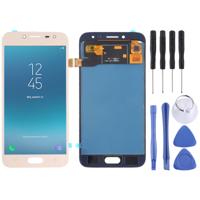 LCD-scherm en digitizer volledige assemblage (TFT-materiaal) voor Galaxy j2 Pro (2018) J250F/DS (Gold)