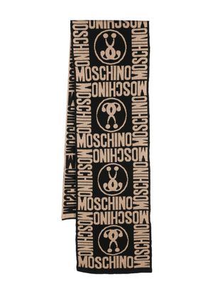 Moschino écharpe Question Mark - Noir