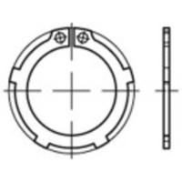 TOOLCRAFT 135191 Zekeringsringen Binnendiameter: 41.5 mm Buitendiameter: 60.1 mm DIN 983 Verenstaal 100 stuk(s)