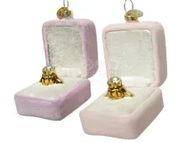 Kerstornament Ringen Doosje Assorti 1st
