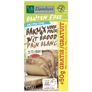 Damhert Gluten Free Bakmix Wit Brood