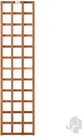 Elephant rechte trellis duurzaam hardhout fsc 550x1800mm met rechte latten rvs geschroefd