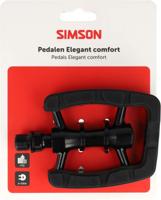 Pedaalset Simson Elegant Comfort - Zwart