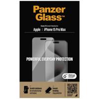 PanzerGlass Screen Protector 2808 Screenprotector (glas) Apple iPhone 15 Pro Max 1 stuk(s)