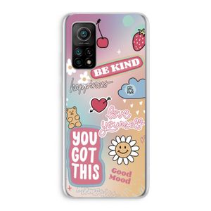 Positivity: Xiaomi Mi 10T 5G Transparant Hoesje