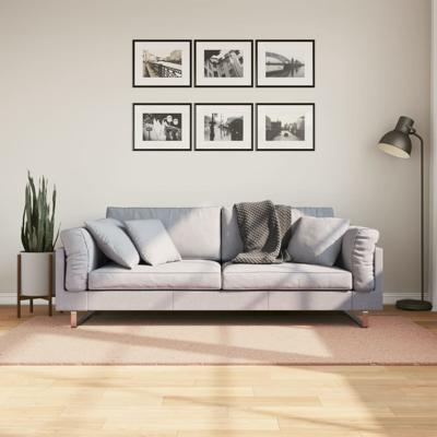 VidaXL Vloerkleed huarte laagpolig zacht wasbaar 100x200 cm roze