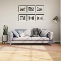 VidaXL Vloerkleed huarte laagpolig zacht wasbaar 100x200 cm roze