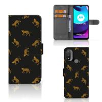 Telefoonhoesje | Met pasjeshouder | voor Motorola Moto E20 | E30 | E40 Leopards