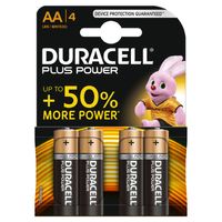 Duracell Plus Power AA alkaline batterijen - 4 stuks - thumbnail