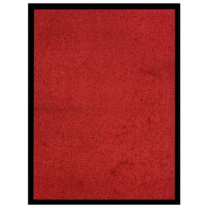 vidaXL Deurmat 60x80 cm rood