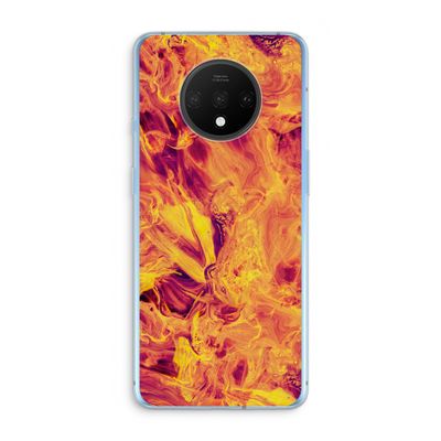 Eternal Fire: OnePlus 7T Transparant Hoesje
