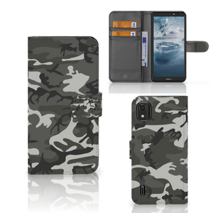 Nokia C2 2nd Edition Telefoon Hoesje Army Light