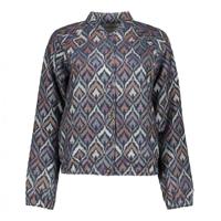 Geisha - Blauw | unisex | Jasje | Blauw | 3XL | regular | Kamst mode