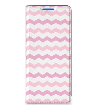 OPPO Reno 6 Pro Plus 5G | Hoesje met Magneet | Waves Roze