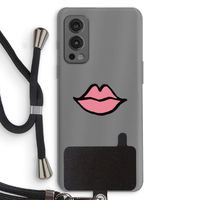 Kusje: OnePlus Nord 2 5G Transparant Hoesje met koord