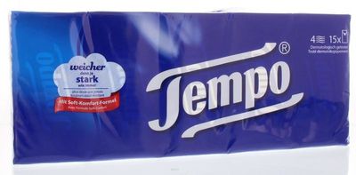 Tempo Zakdoekje original zakje van 10 (15 st)