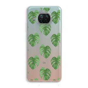 Monstera leaves: Xiaomi Mi 10T Lite 5G Transparant Hoesje