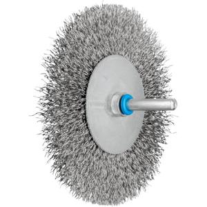 PFERD TOOLS 43701020 POS ronde borstel ongetordeerd RBU Ø 100 x 10 mm schacht-Ø 6 mm Ø roestvrijstalen draad 0,30 10 stuk(s)