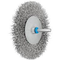 PFERD TOOLS 43701020 POS ronde borstel ongetordeerd RBU Ø 100 x 10 mm schacht-Ø 6 mm Ø roestvrijstalen draad 0,30 10 stuk(s)
