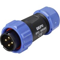 Weipu SP2110 / P 4 I Ronde connector Stekker, recht Totaal aantal polen: 4 Serie (ronde connectoren): SP21 1 stuk(s)
