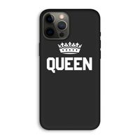 Queen zwart: iPhone 12 Pro Max Biologisch afbreekbaar hoesje